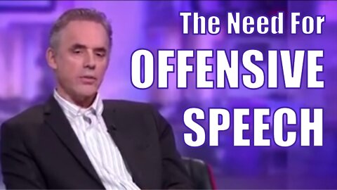 The Need for Offensive Speech - Jordan Peterson & Kathy Newman (1:30)