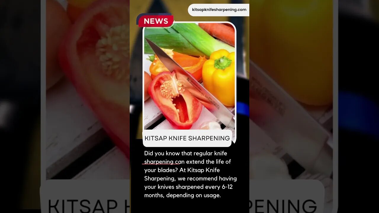 sharp knife is an essential tool