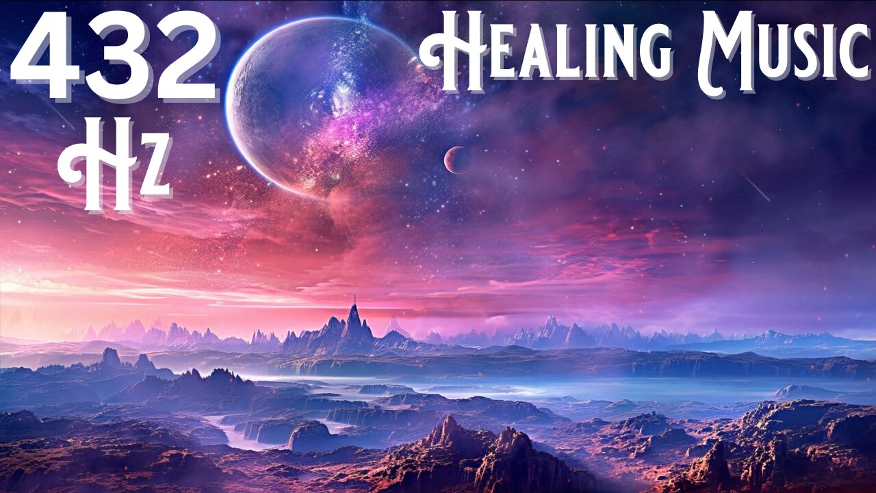 432 Hz, HEALING MUSIC, STRESS RELIEF, ANXIETY, SLEEP, STUDY