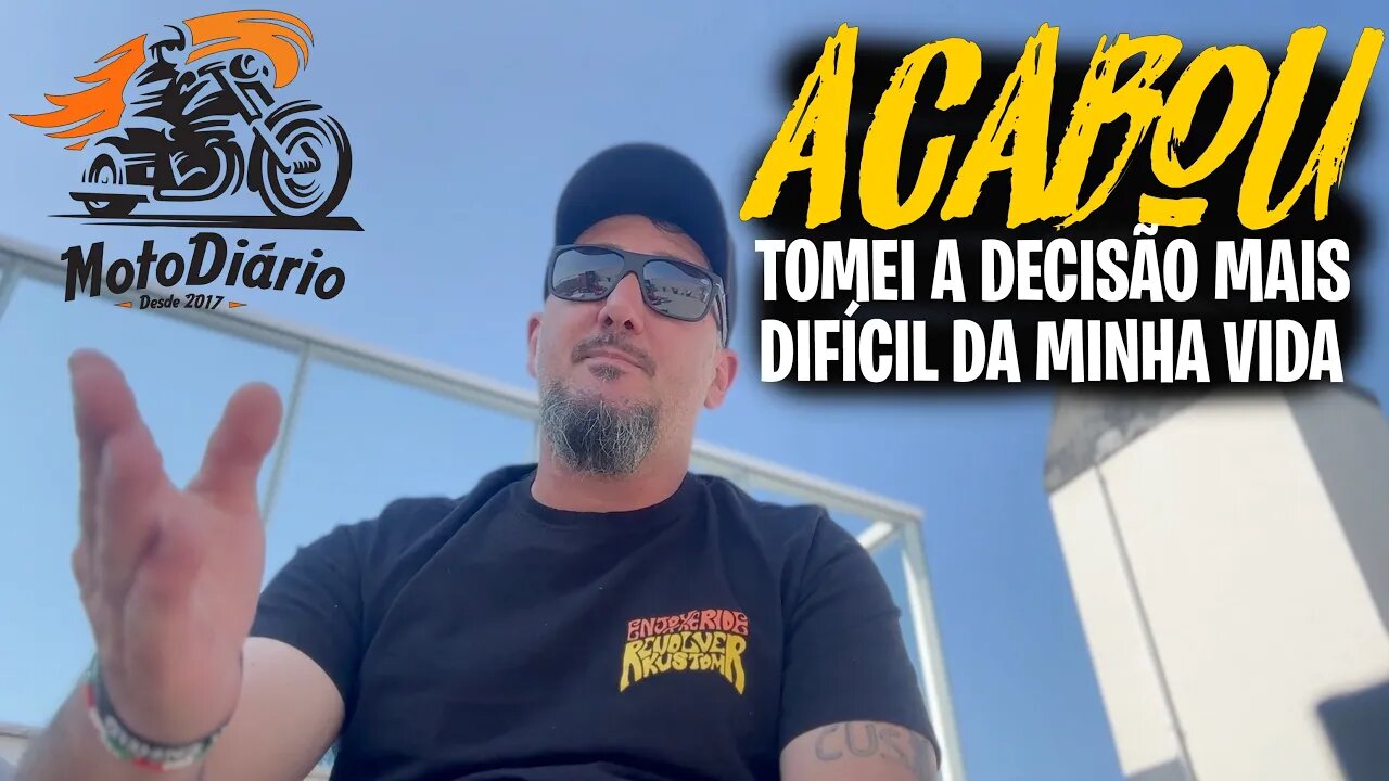 Acabou: tomei a decisão mais difícil da minha vida