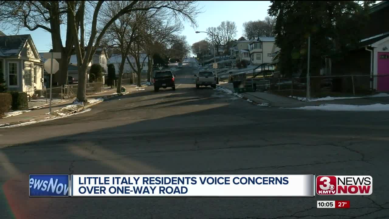 Little Italy residents voice concerns over one-way road