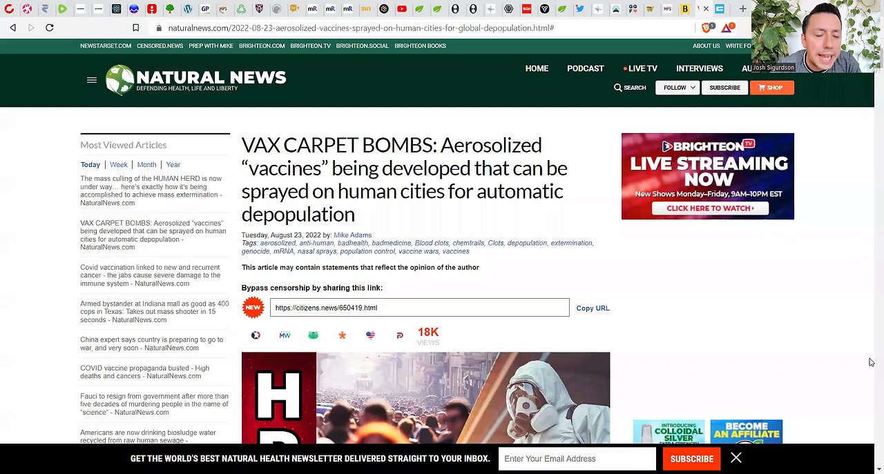 Vaccine Chemtrails Exposed