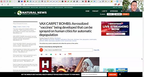 Vaccine Chemtrails Exposed