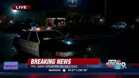 SWAT team responds to westside apartment