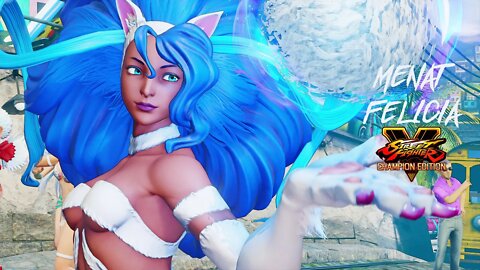 Street Fighter V Menat Felicia Outfit