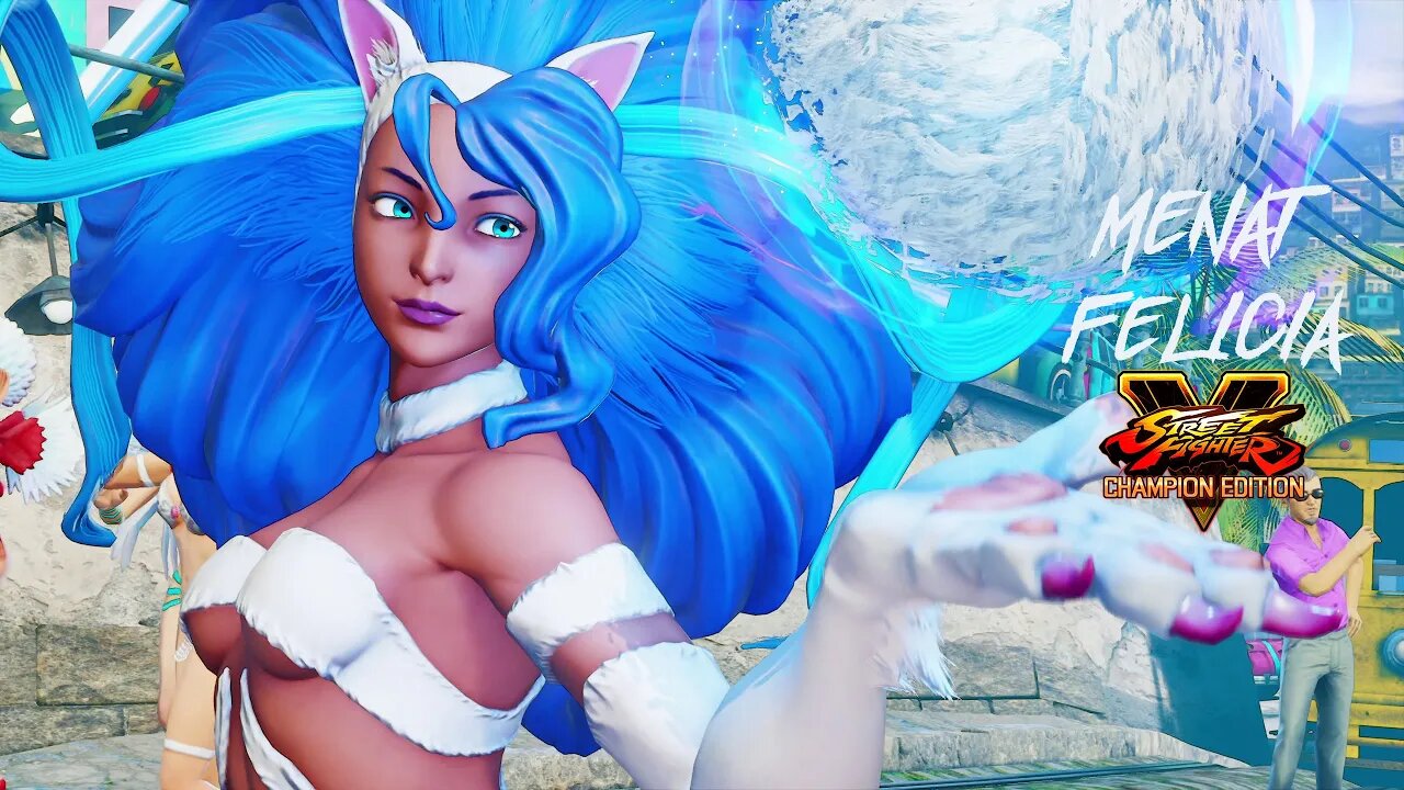 Street Fighter V Menat Felicia Outfit