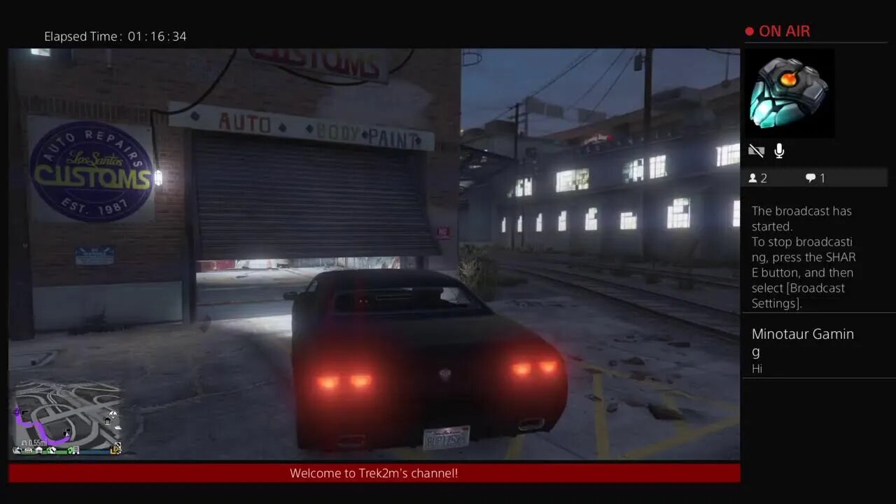 Trek2m is playing Gta-5 online forever lost But not Forgotten R.I.P Pepe La Pew day 791.