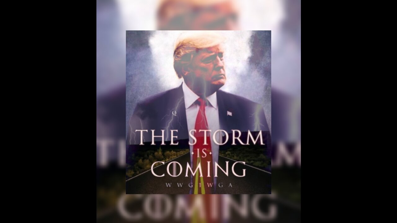 NOT ONLY IS A STORM COMING BUT A HURRICANE IS COMING #WWG1WGA