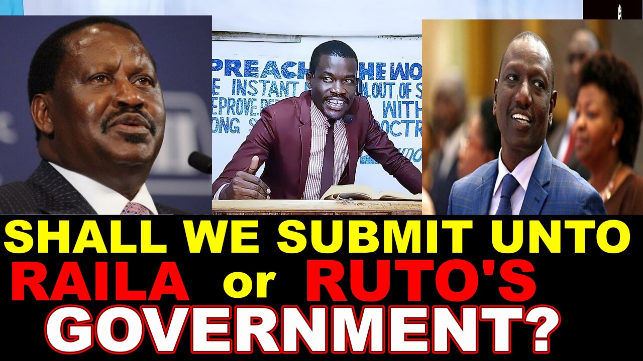 Let every soul be subject unto the higher powers (Shall we submit unto the new government?)