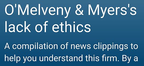 O'Melveny & Myers