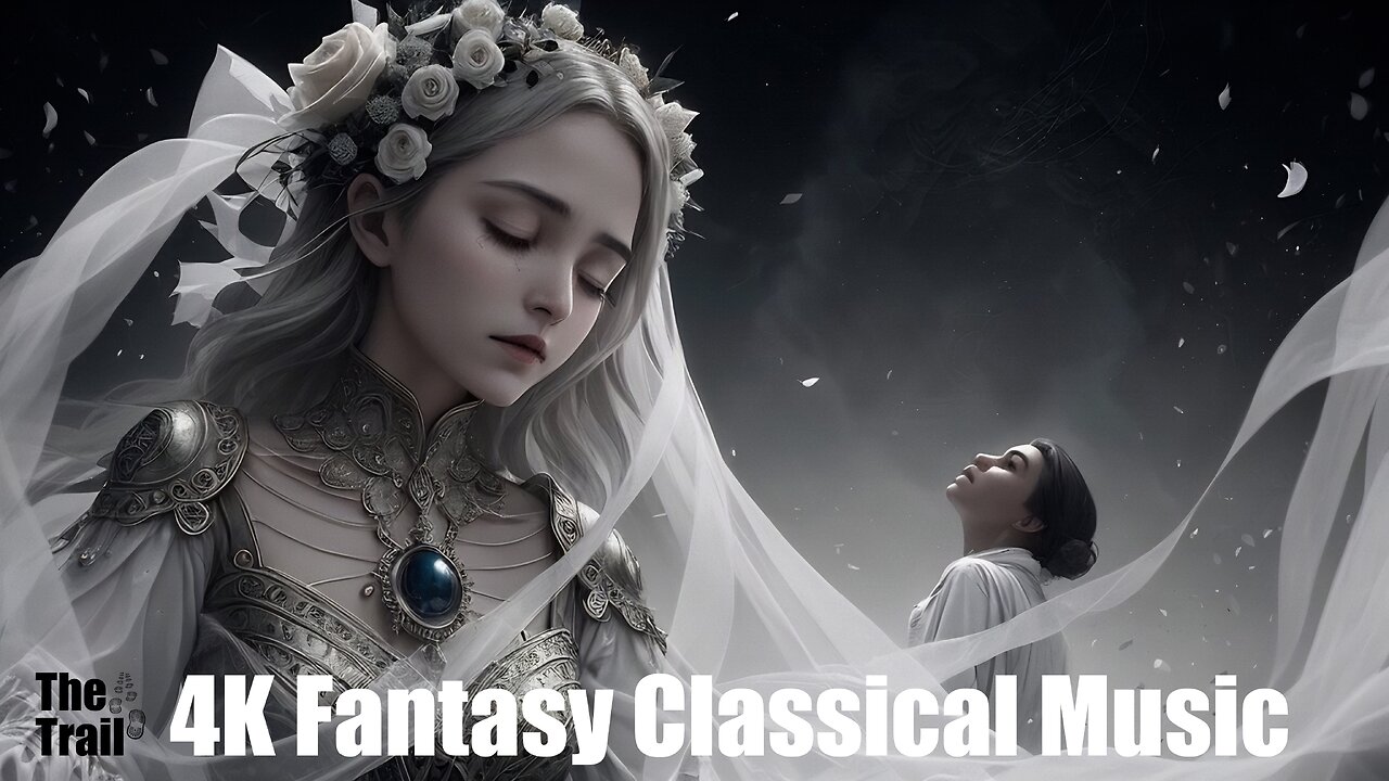 Fantasy Classical Music - Alluvion | (AI) Audio Reactive Cinematic Memento Mori s2 | Bride