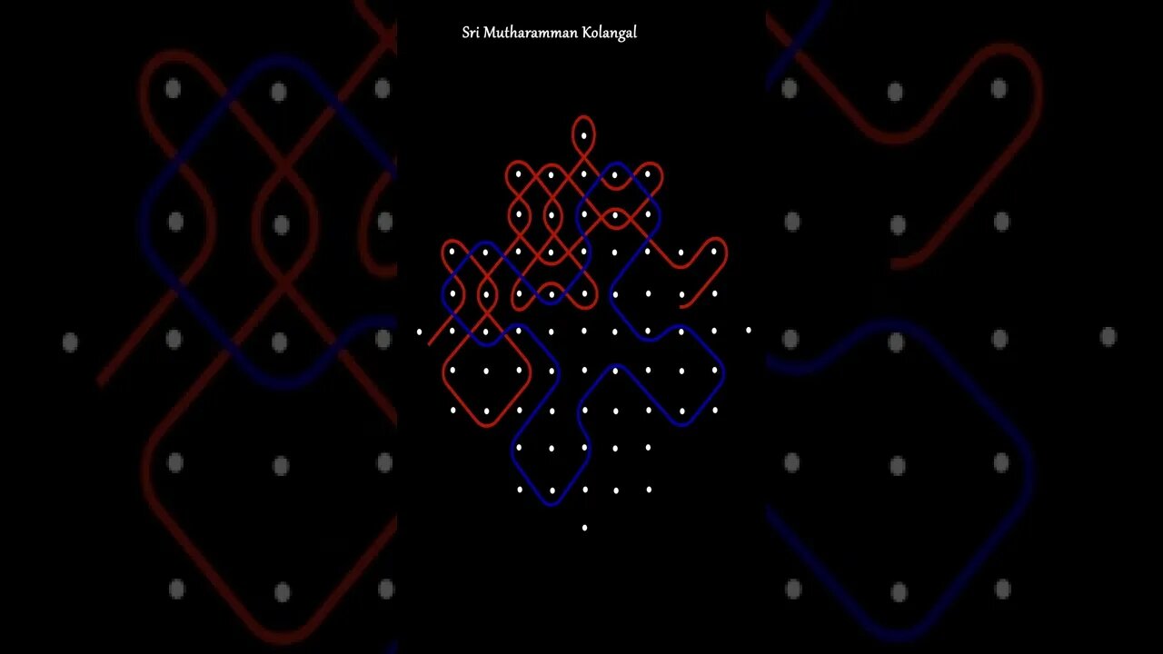 11x9x5x1 புள்ளி கம்பிக் கோலம் | 11x9x5x1 pulli kolam Pulli Kambi Kolam #SriMutharamman
