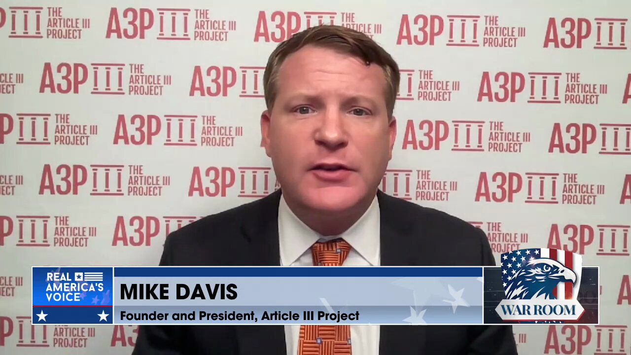 "Republic Ending Type Of Stuff": Mike Davis Warns Of Jack Smith's Political Persecution Of Trump