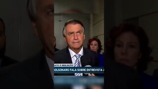 Bolsonaro fala sobre entrevista à Record