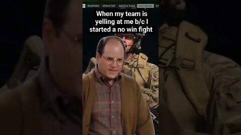 calm down guys #shorts #gamingmemes #Georgecostanza #warzonememes #battleroyale #apex #fortnite #mw2