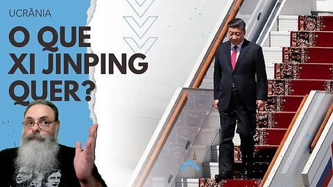 XI JINPING chega a MOSCOU querendo PAZ, mas RÚSSIA quer ARMAS e APOIO e UCRÂNIA quer sua SOBERANIA