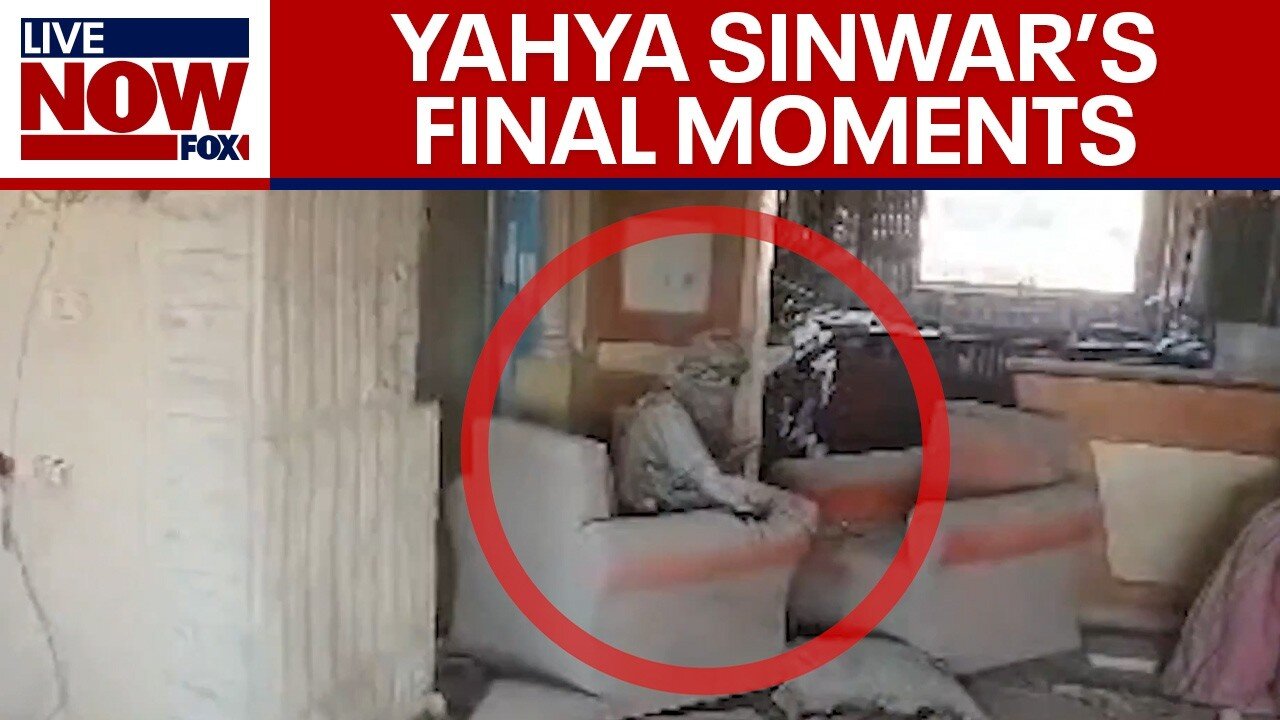 Yahya Sinwar killed: Final moments caught on drone video, IDF says | LiveNOW from FOX