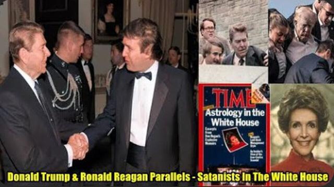 Donald Trump & Ronald Reagan Parallels - Satanists In The White House