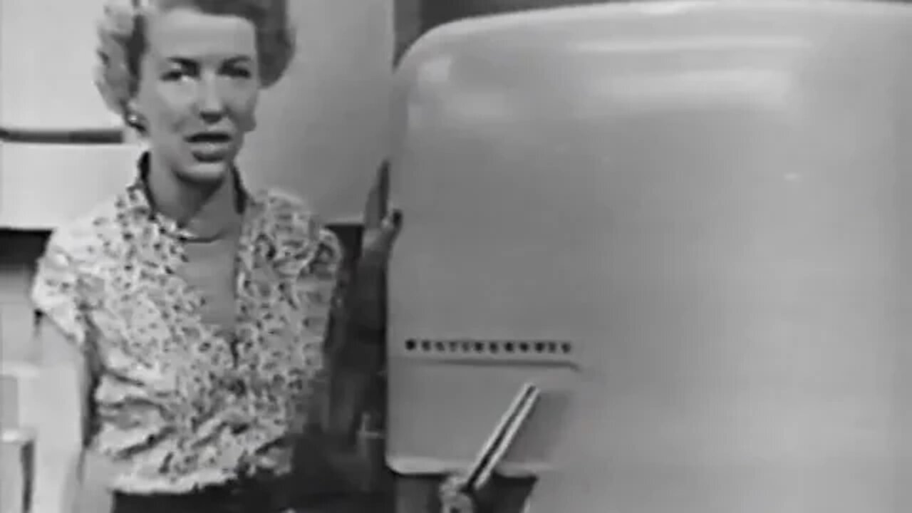 Westinghouse 1951 Refrigerator Commercial