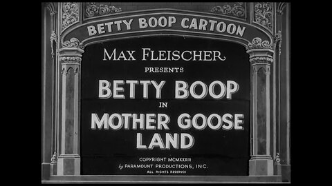 Betty Boop - Mother Goose Land (1933)