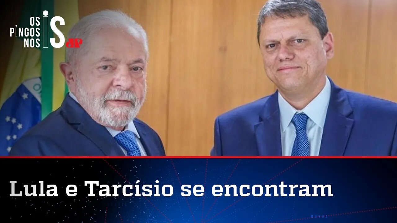 Lula e Tarcísio se reúnem para discutir privatização do Porto de Santos