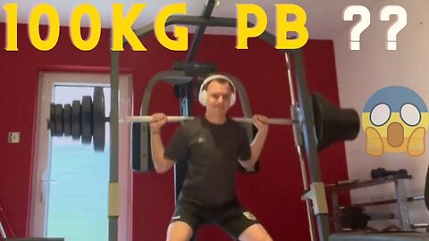 Hitting 100kg Squat | Leg Session | Ep 7