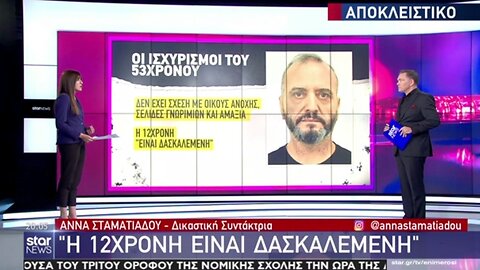 Οι ισχυρισμοί του Μίχου για τη 12χρονη