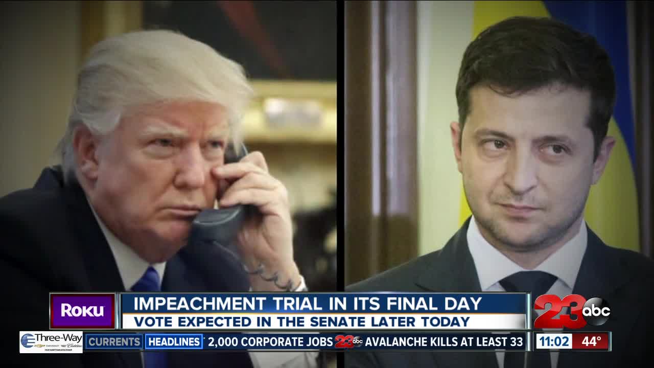 Impeachment trial in its final day