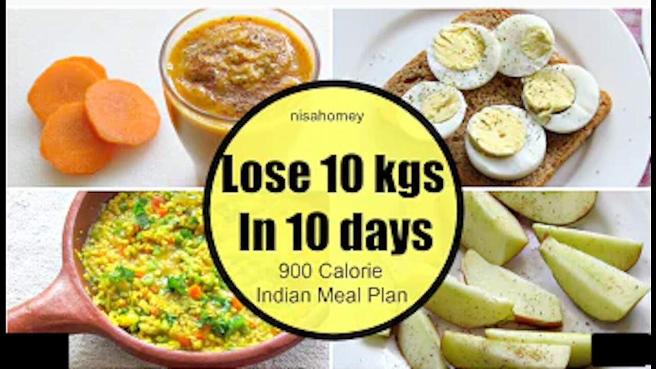 How To Lose Weight Fast 10 kgs in 10 Days | Full Day Diet Meal Plan | To Weight Loss For All