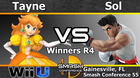 Tayne (Peach) vs. Noble|Sol (Little Mac) - Winners R4 - SC55