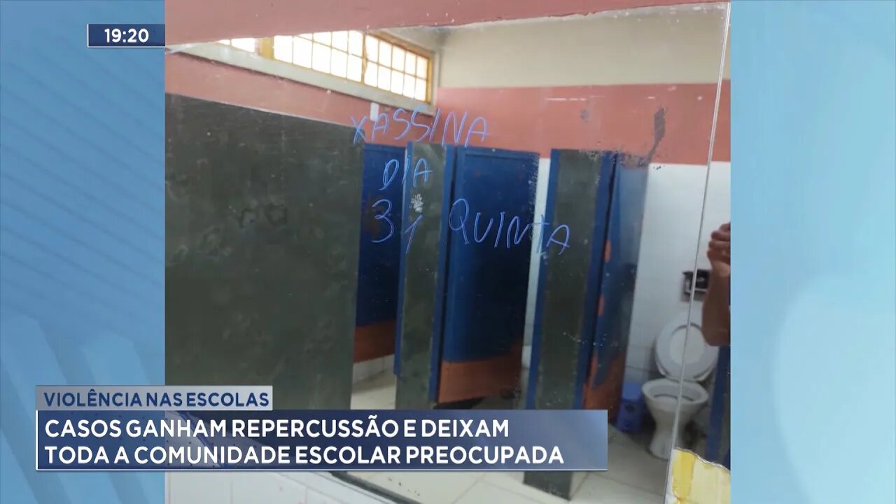 Violência nas Escolas: Casos Ganham Repercussão e Deixam toda a Comunidade Escolar Preocupada.