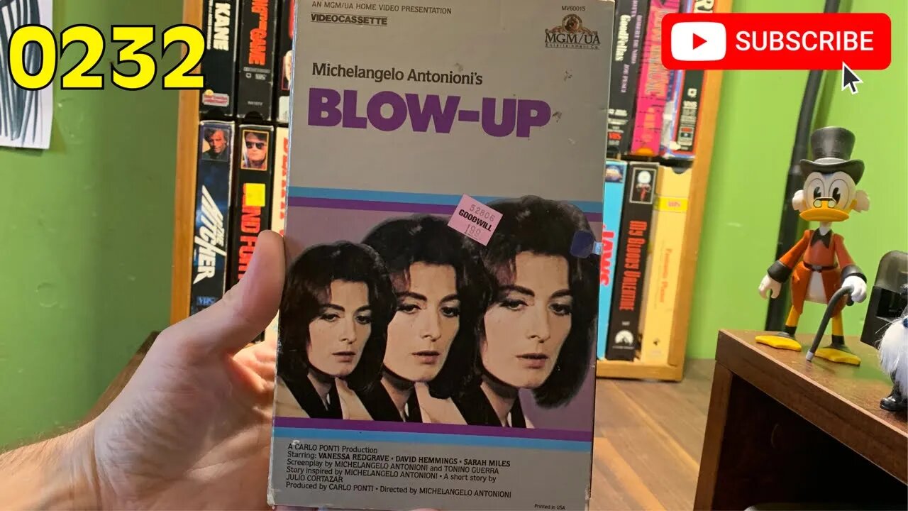 [0232] BLOW-UP (1966) VHS INSPECT [#blow-up #blow-upVHS]