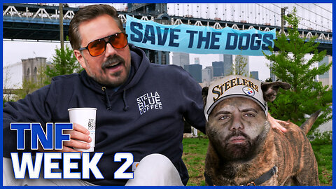 Big Cat And Jersey Jerry Are Saving The Dogs | Barstool Sports Advisors TNF Week 2