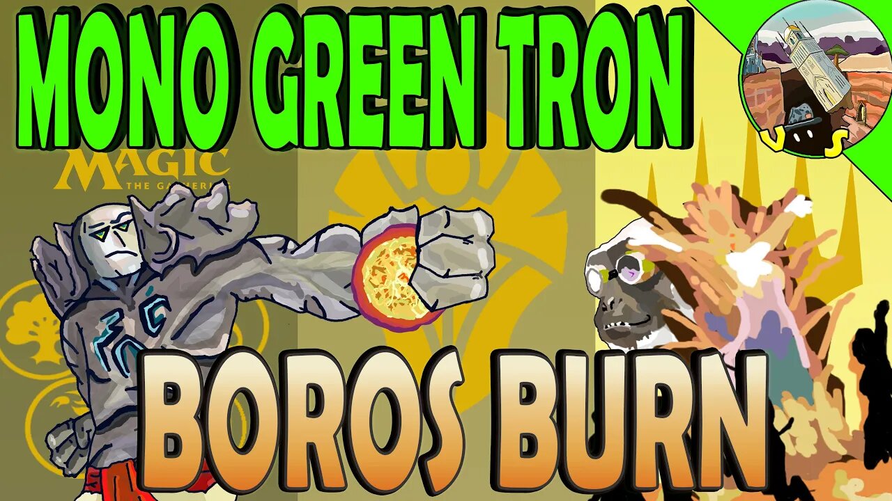 Mono Green Tron VS Boros Burn｜Ragavan and kataki｜Magic The Gathering Online Modern League Match