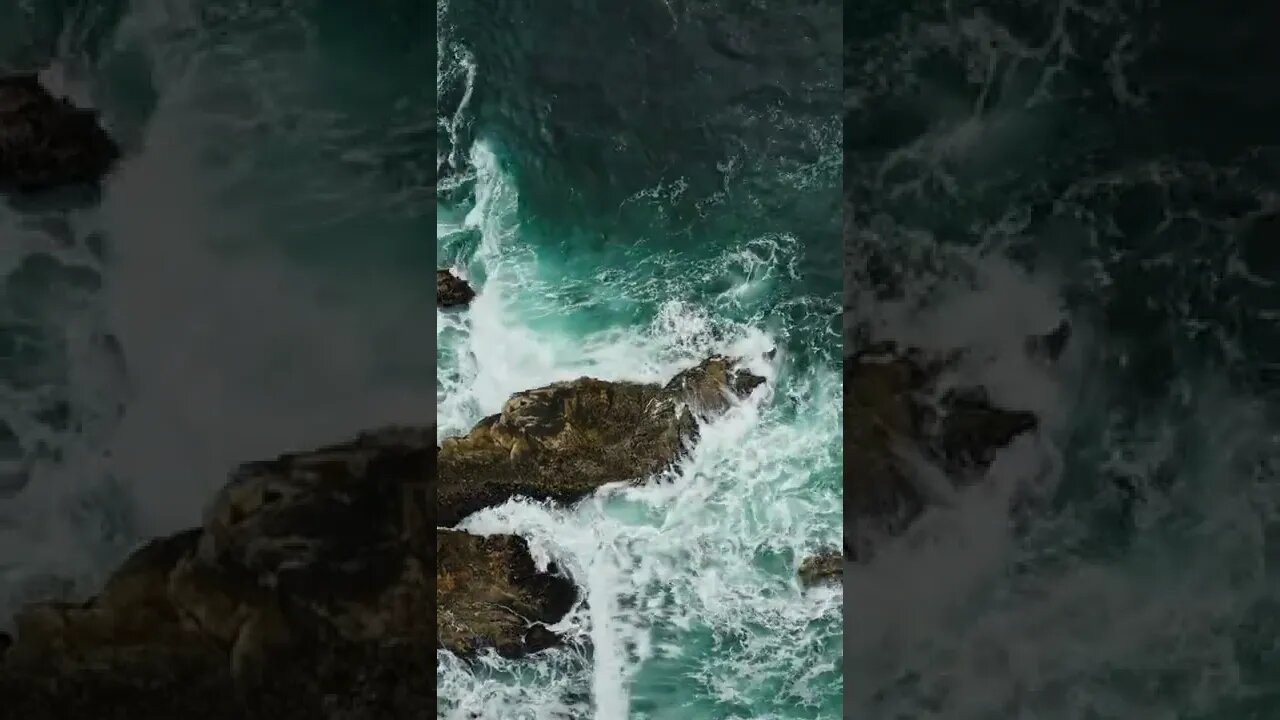 The ocean waves