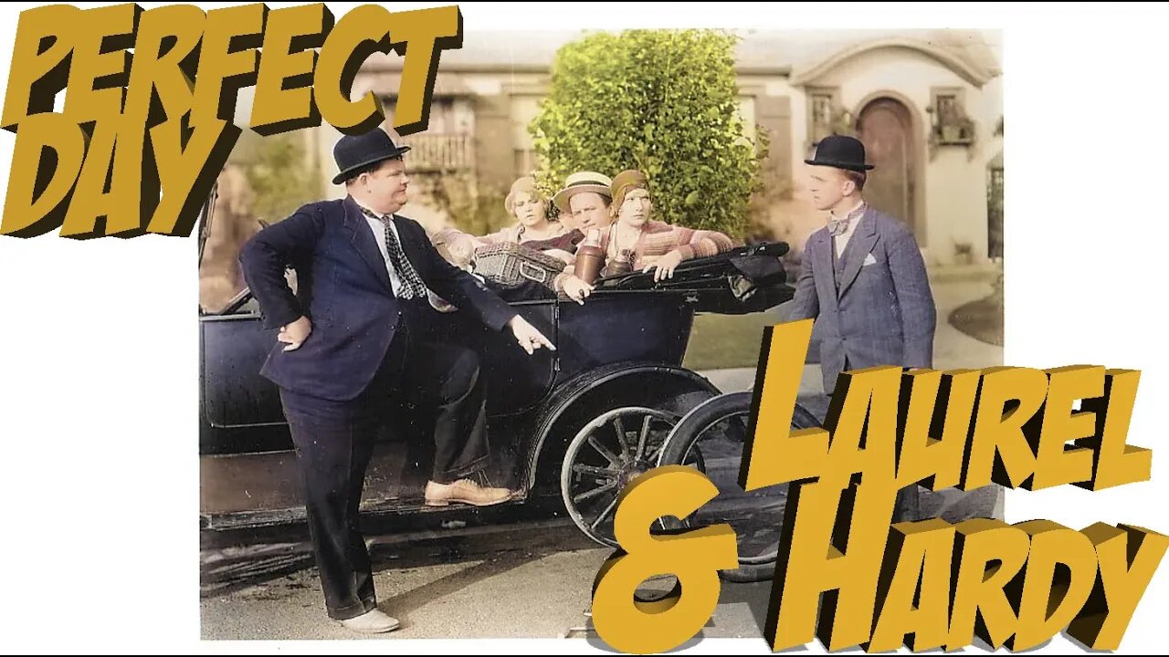 A Perfect Day Cut 🚗🥪 Laurel and Hardy 👋💥