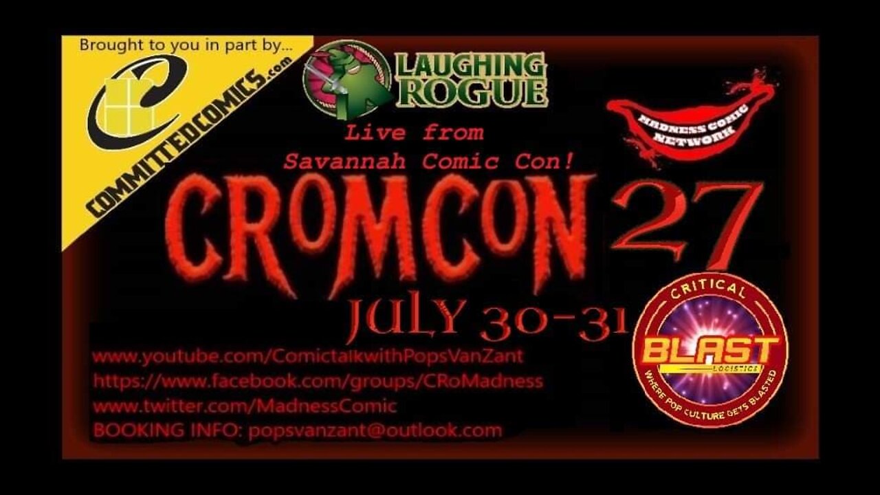 CRoM Con 27 live from Savannah Ga.!! Day 1 Part 2