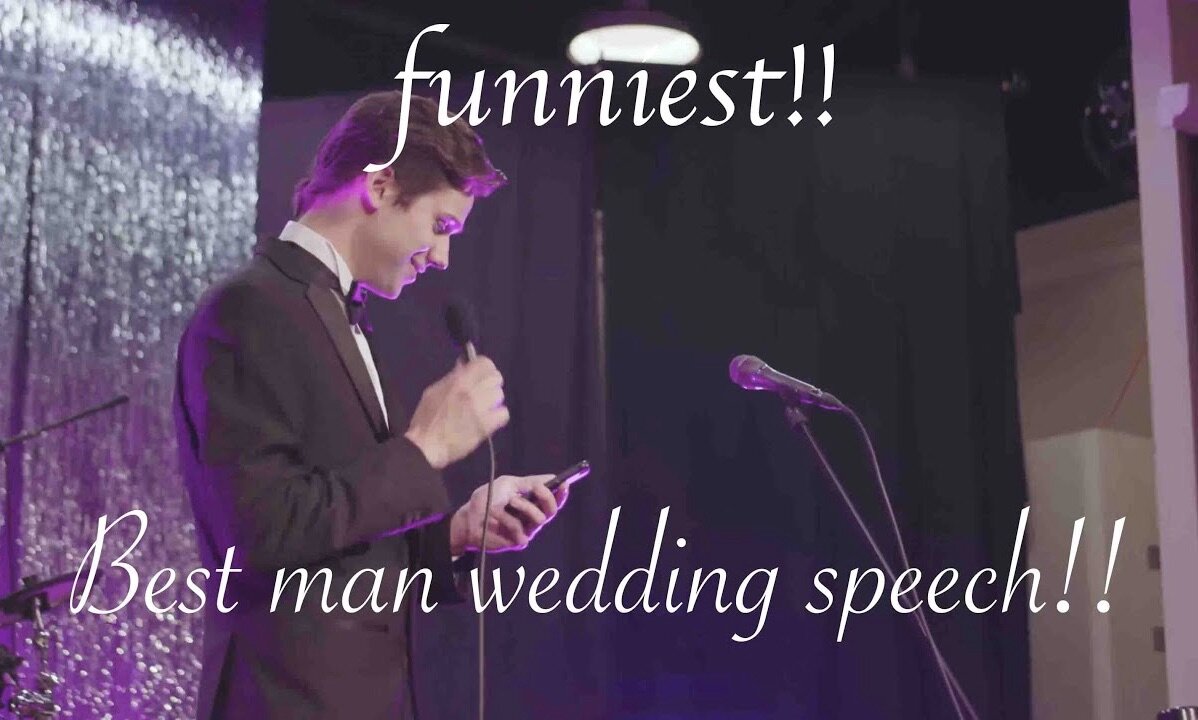 Funniest best man speech!