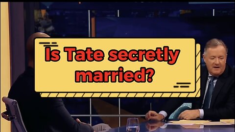 Tate is Secretly Married?