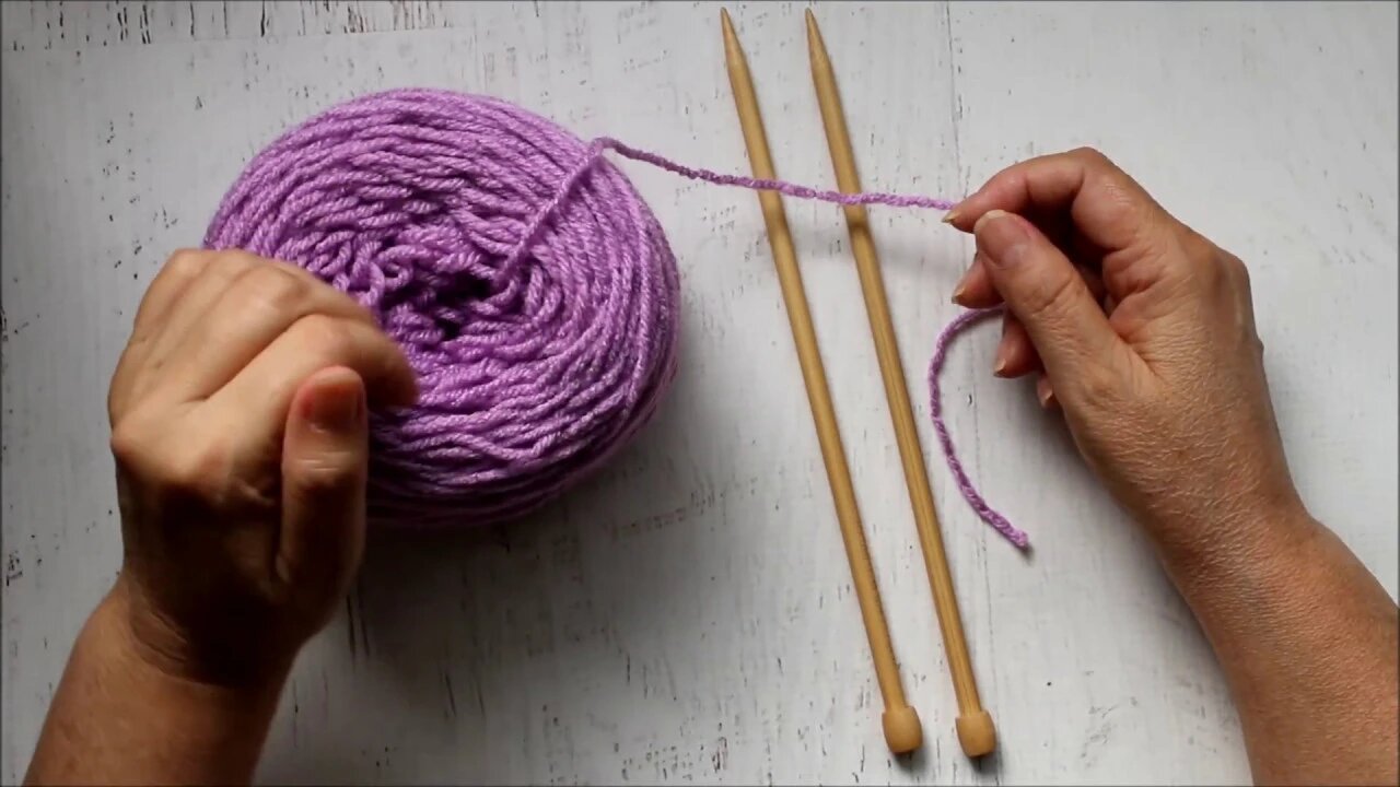 An Easy Learn to Knit Series ( Video One )