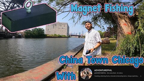 1ST TIME MAGNET FISHING WITH @ADVENTUREPHIL FOR THE JOURNEY..... NOT THE DESTINATION!