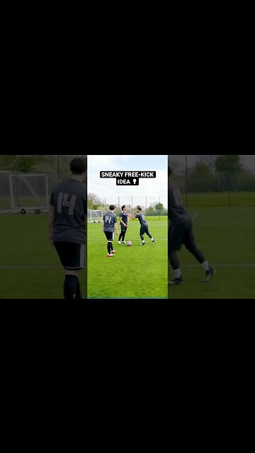 SNEAKY FREE-KICK IDEA 💡*Try This In A Match*