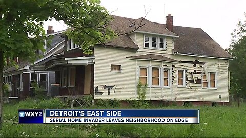 Serial home invader wanted on Detroit's east side