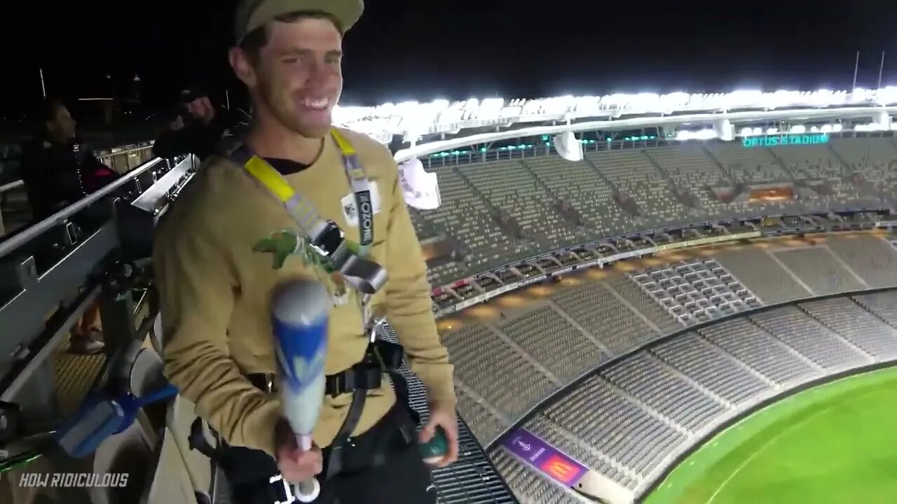 Can The World Record Frisbee Fly The Length Of This Stadium?