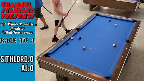 The Winter Paradise Amateur 8 Ball Tournament 2023 (SithLord Vs. A.J.)