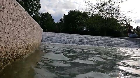 Princess Diana Memorial Fountain London GoPro 13th July 2023