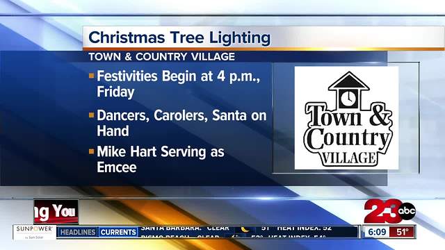 Christmas Tree Lighting at Town & Country Village