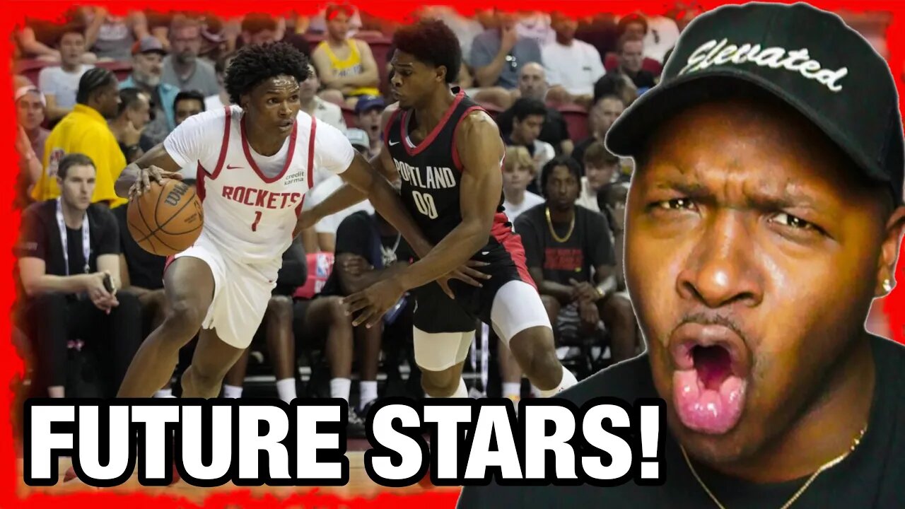 ROCKETS vs TRAIL BLAZERS | NBA SUMMER LEAGUE | FULL GAME HIGHLIGHTS Reaction