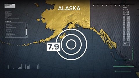 Earthquakes shake Alaska and California
