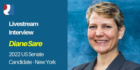Livestream Interview - Diane Sare - 2022 US Senate Candidate - New York